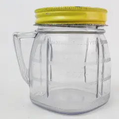 Vintage Osterizer Liquefier-Blender Blend and Store Mini-Blend Container 8 Oz