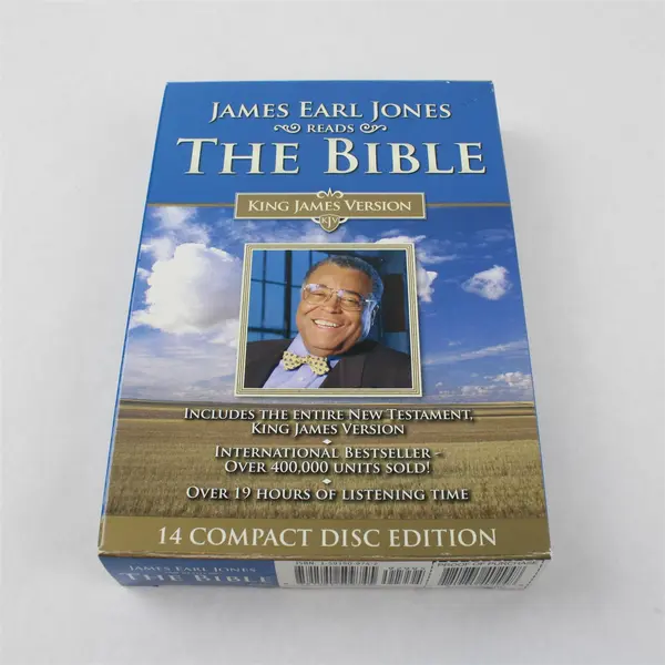 James Earl Jones Reads The Bible The New Testament King James Version 14 CD Ed