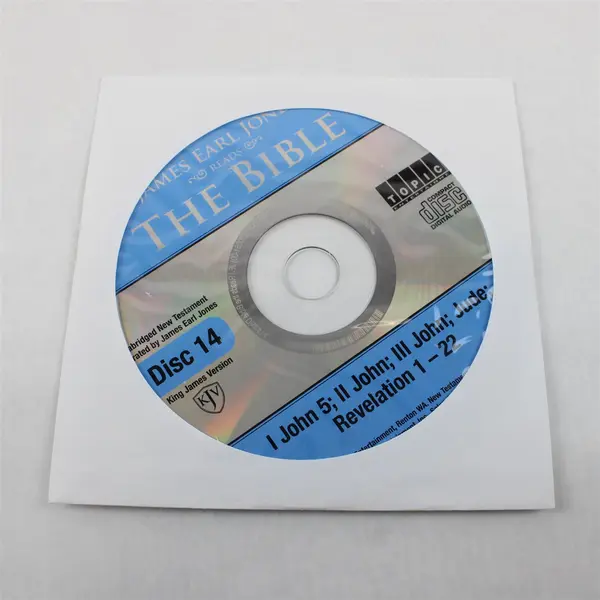 James Earl Jones Reads The Bible The New Testament King James Version 14 CD Ed