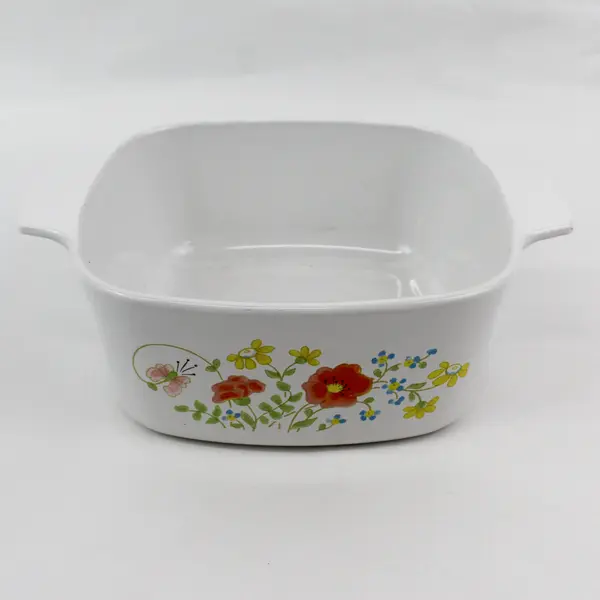 Corning Ware Wildflower 1.5 Quart Casserole Dish A-1 1/2 Without Lid USA