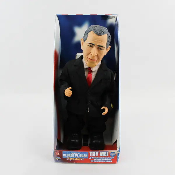 Gemmy President George W. Bush Superstar Singing and Dancing Doll