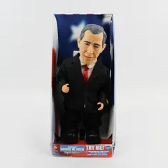 Gemmy President George W. Bush Superstar Singing and Dancing Doll