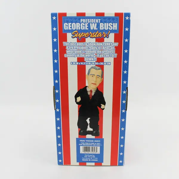 Gemmy President George W. Bush Superstar Singing and Dancing Doll