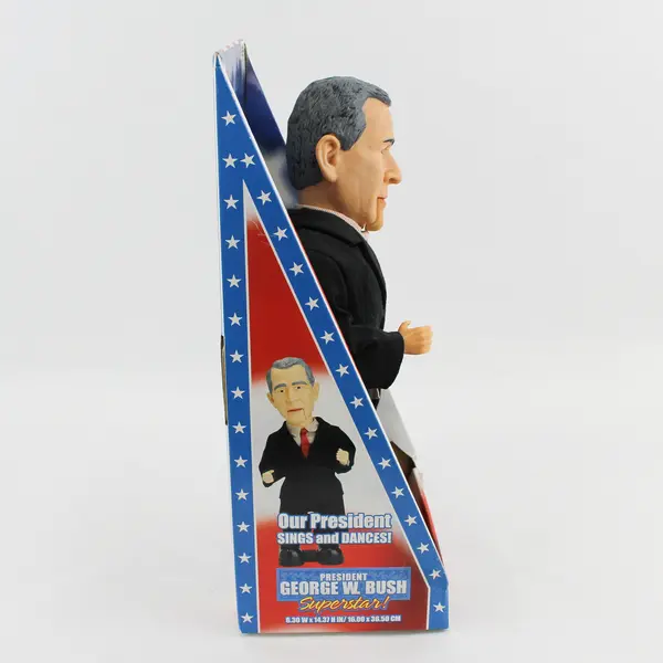 Gemmy President George W. Bush Superstar Singing and Dancing Doll