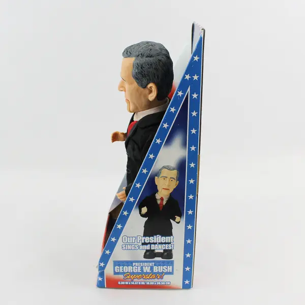 Gemmy President George W. Bush Superstar Singing and Dancing Doll