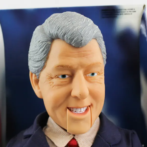 Gemmy President Bill Clinton Singing Dancing Machine Doll
