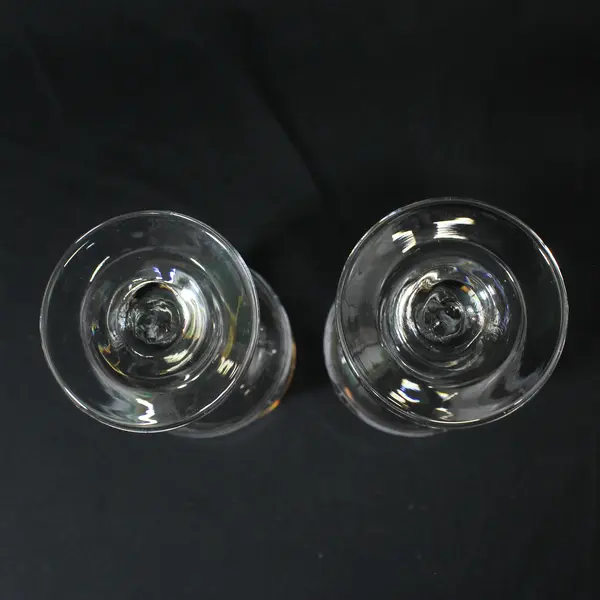 VTG Libbey Arby’s Winter Snow Scene Wine Glasses Etched Trees 22k Gold Trim 