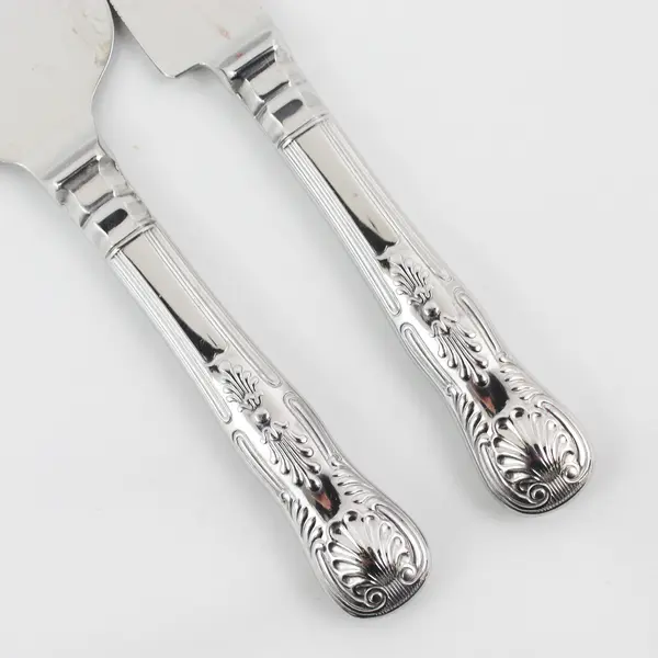 Wilton Stainless Steel Cake And Knife Serving Set For Weddings Anniversaries