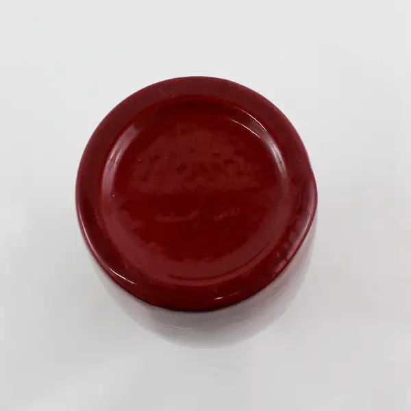 Scheurich Amano Torpedo Vase Oxblood Red Germany 10.75in