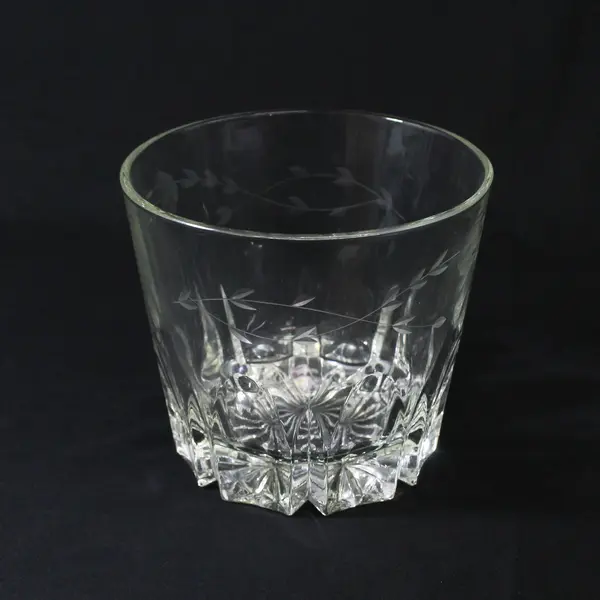 Vintage Princess House Heritage Etched Crystal Ice Bucket