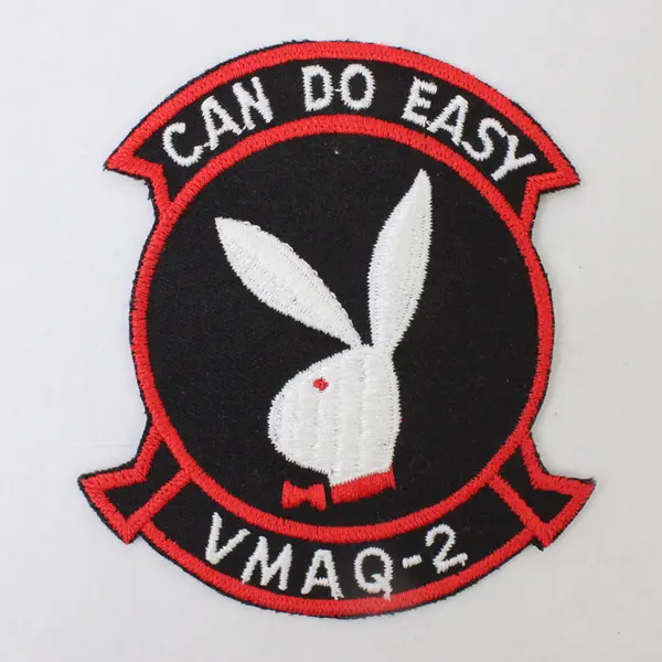 US USMC Marine Electronic Warfare VMAQ-2 Squadron Can Do Easy Patch Crest