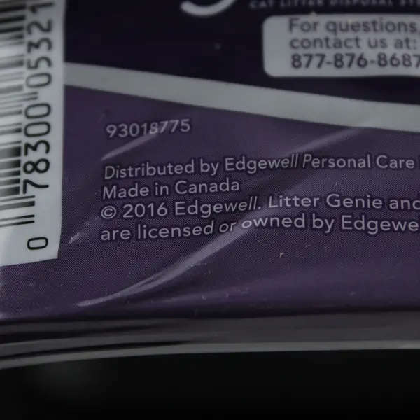 Litter Genie Standard Refill Pack of 2 Cat Litter Disposal Liners