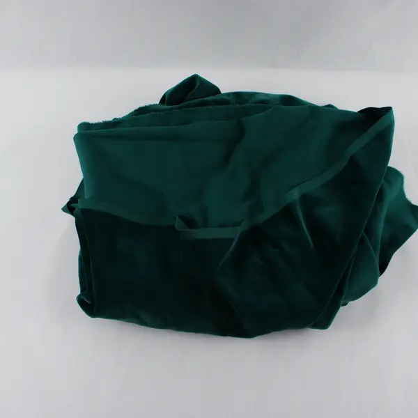 Emerald Green Velveteen Fabric 1-3/4 yds x 34"