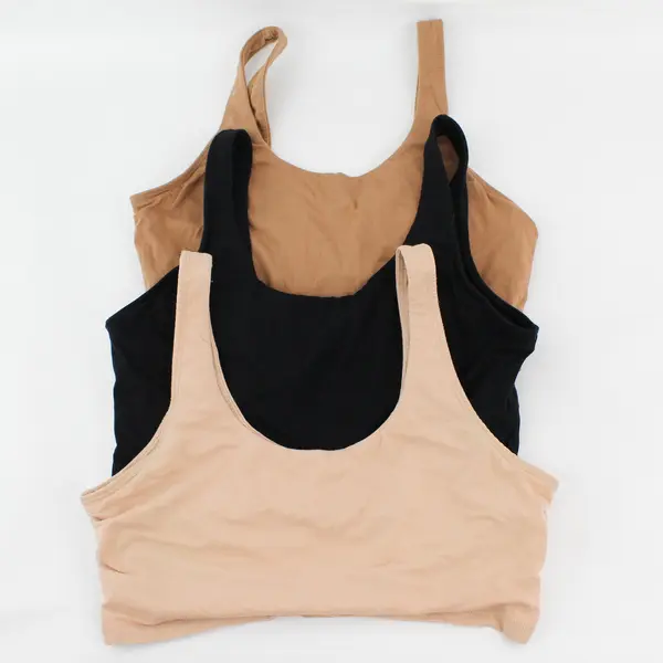 Lot of 3 Lands' End Sports Bras Women's Medium