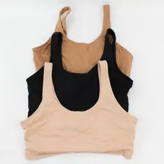 Lot of 3 Lands' End Sports Bras Women's Medium