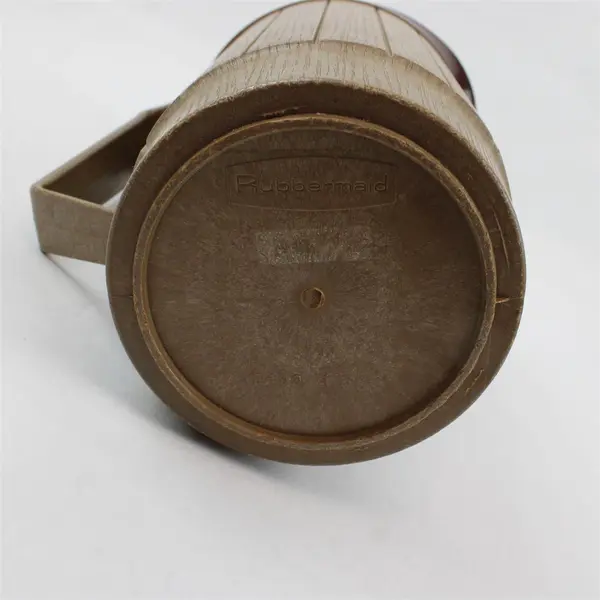 Vintage Rubbermaid Woodbine Faux Wood Grain Pitcher Mid-Century