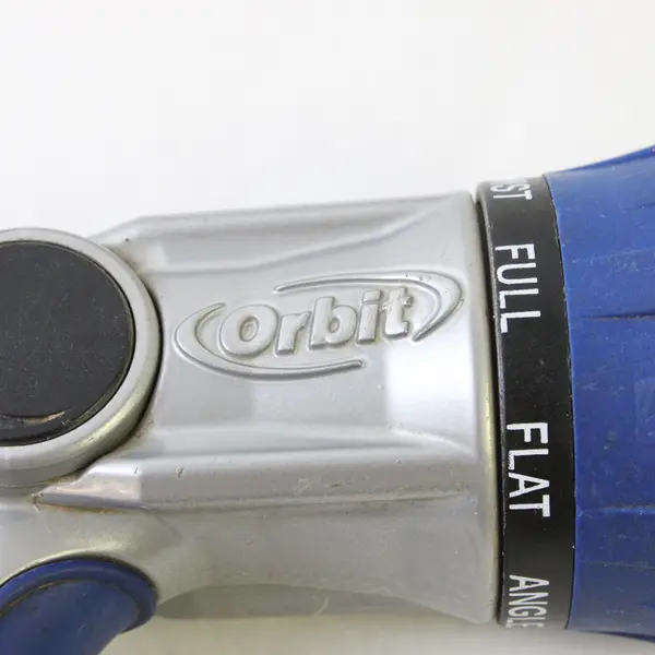 Orbit Max 8-Pattern Garden Hose Nozzle - Comfort Grip, Used