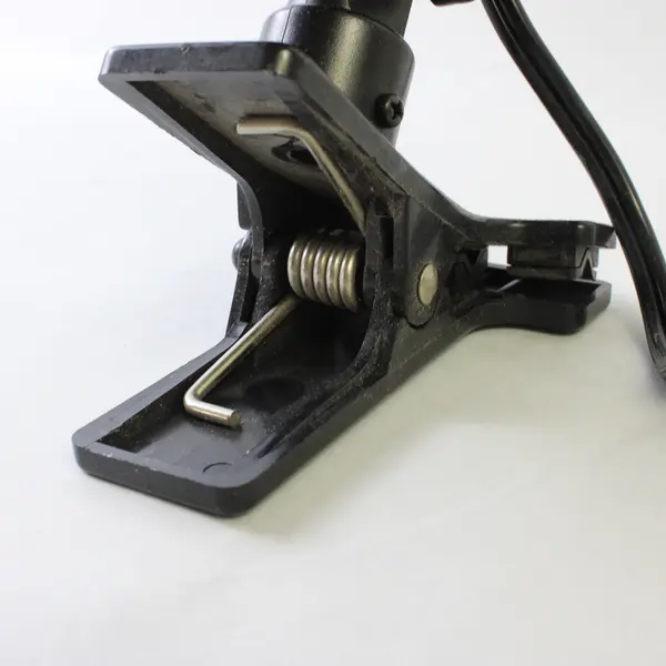 Black Aluminum Clamp Lamp Adjustable Desk/Task Light Clamp Base - Tested
