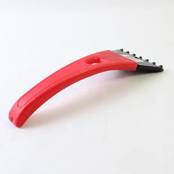 Mallory 10in Red Plastic Ice Scraper #898 - Good Pre-Owned
