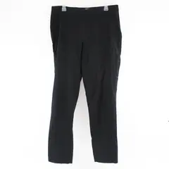 Avenue Solid Black Tapered Leg Pants Women's Size 14 Tall