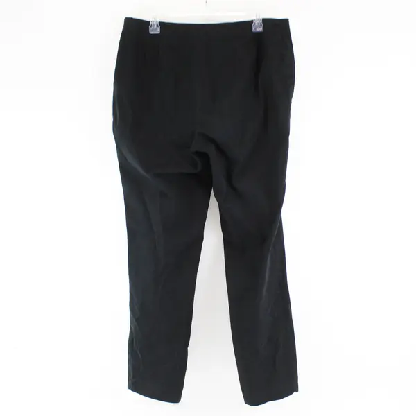 Avenue Solid Black Tapered Leg Pants Women's Size 14 Tall