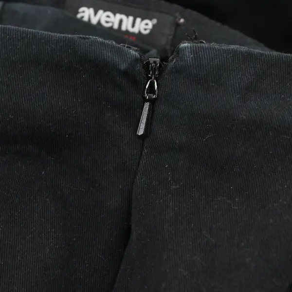Avenue Solid Black Tapered Leg Pants Women's Size 14 Tall