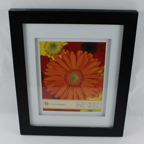 ImpulseDesigns 11x14 Black Matted Frame for 8x10 Photo