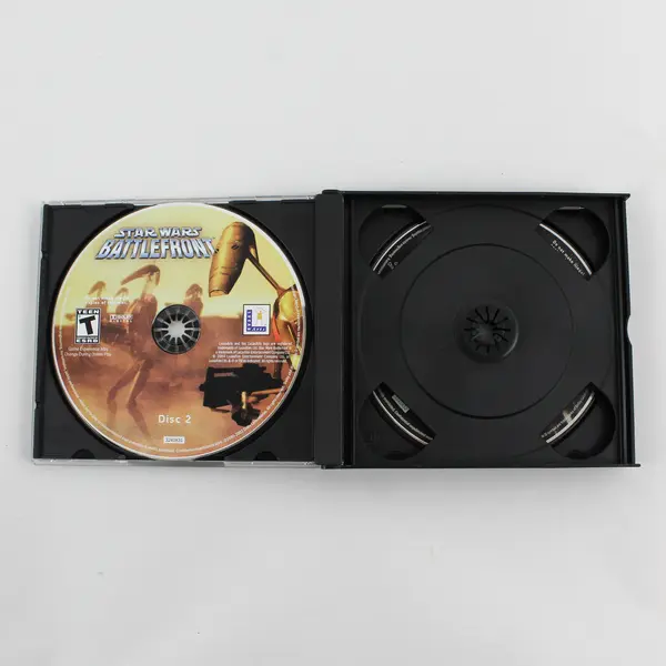  2004 Lucas Arts Star Wars Battlefront PC Video Game Discs 2 And 3 Only