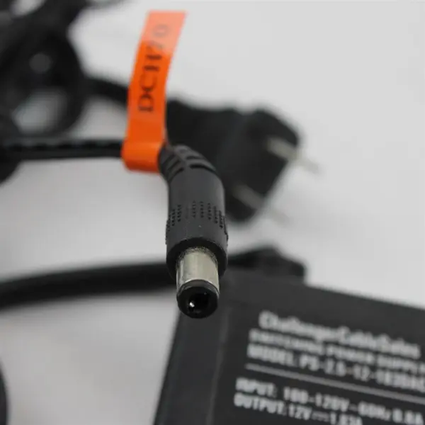 Challenger PS-2.5-12-183DAC Switching Power Supply + 3-Prong AC Cord