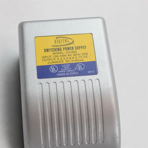 Digital Concepts CH-999 2.1A Multi-Voltage Switching Power Supply As-Is