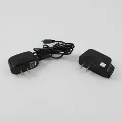 Lot of 2 LG Travel Adapters USB Devices STA-U12WS STA-U34WRI Black