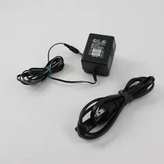 Lot of 2 IEC C7 Power Cord + D'Addario PW-CT-9V 9V DC Adapter