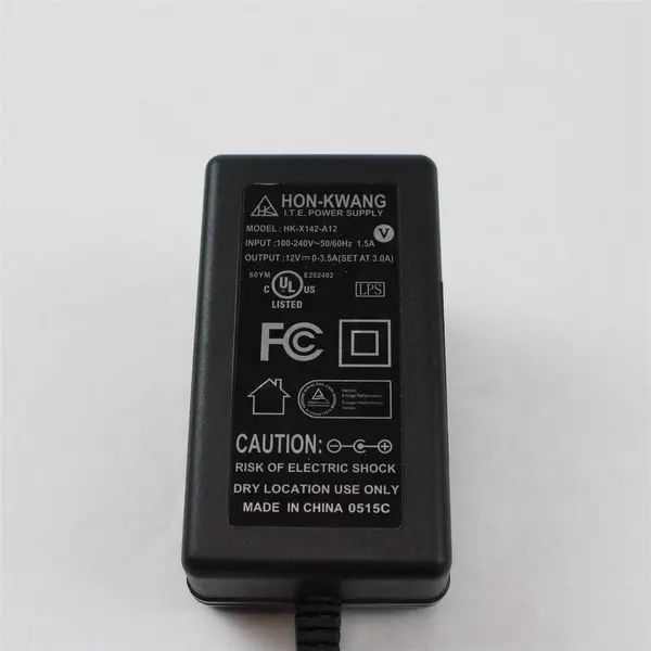 HON-KWANG HK-X142-A12 AC/DC Adapter ITE Power Supply Cord