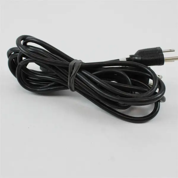 Lot of 2 NEMA 5-15P to IEC C13 Computer Power Cords Used