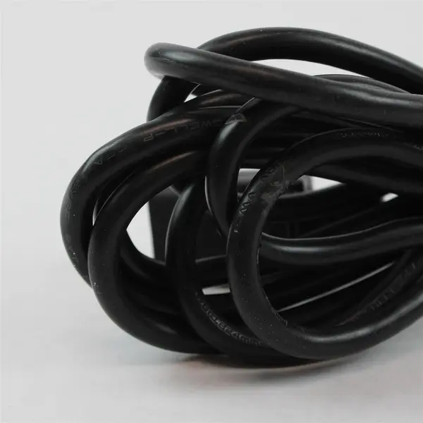 Lot of 2 NEMA 5-15P to IEC C13 Computer Power Cords Used