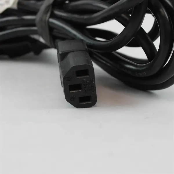 Lot of 2 NEMA 5-15P to IEC C13 Computer Power Cords Used