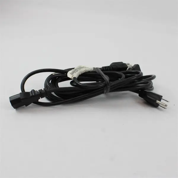 Lot of 2 3-Prong Computer Power Cords AC Cable Replacement