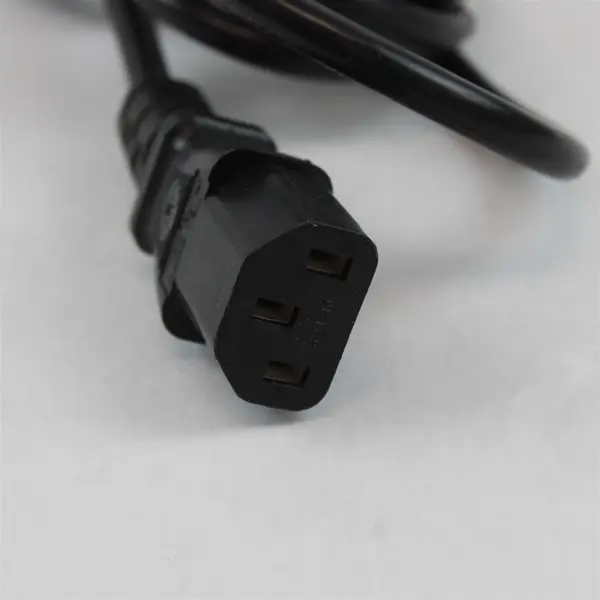 Lot of 2 3-Prong Computer Power Cords AC Cable Replacement