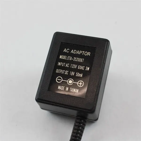 AC Adaptor ETA-3520087 18V 50mA Power Supply