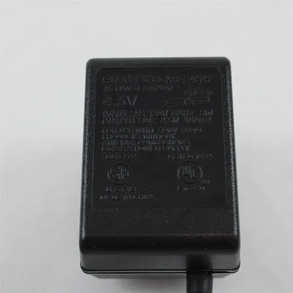 Sony AC-E454F AC Power Adapter 4.5V 400mA Used Untested
