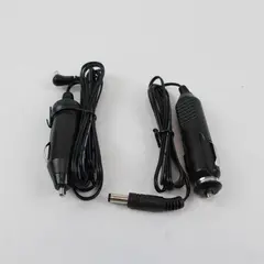 Lot of 2 12V Vehicle Cigarette Lighter Plug to DC Barrel Connector