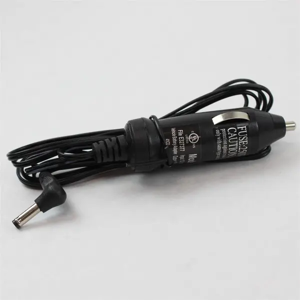 Lot of 2 12V Vehicle Cigarette Lighter Plug to DC Barrel Connector