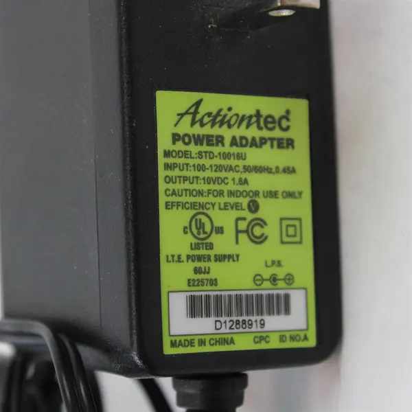 Actiontec Power Adapter STD-10016U OEM Replacement Part 