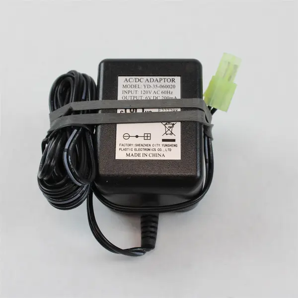 Unbranded AC/DC Adapter YD-35-060020 6V DC 200mA Replacement