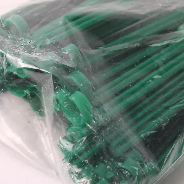Adams Party Lighters 25 Outdoor Light Stakes Green Plastic