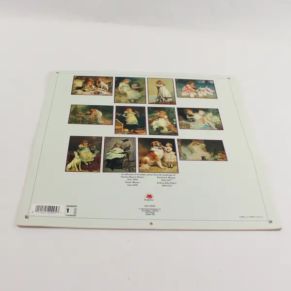 Portal Memory Lane Charles Burton Barber and Frederick Morgan Art Calendar 1993