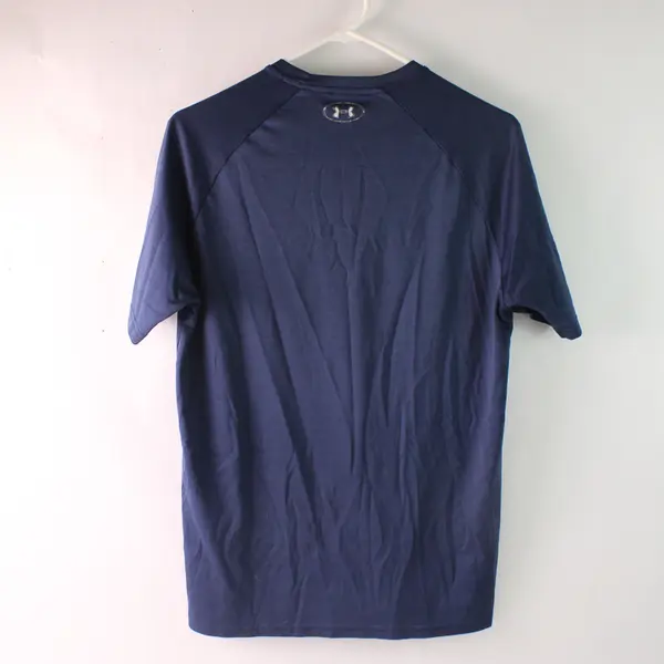 Under Armour Navy Blue Activewear T-Shirt Men's Medium