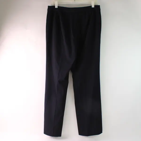 Liz Claiborne Audra Navy Blue Straight-Leg Pants Women's Size 8