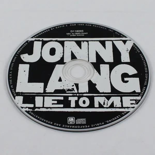 Jonny Lang Lie To Me CD Album 1996