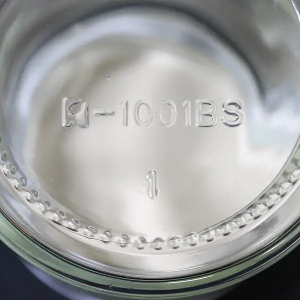 Lot of 7 Glass Jars For Jams or Jellies Approximately 1/2 Pint
